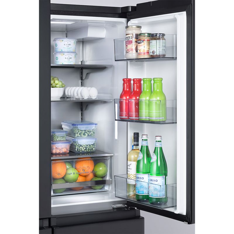 Refrigeradora Cross Door Negra