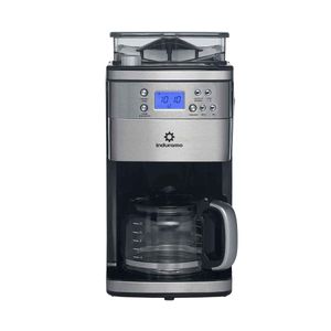 CAFETERA CON MOLINO 12 TAZAS CROMA | MCI-CR