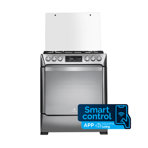 COCINA A GAS  SMART MONTECARLO ZAFIRO 5 QUEMADORES CROMA 30"