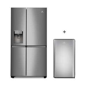 REFRIGERADORA SIDE BY SIDE 669 LITROS CROMA | RI-790 CR