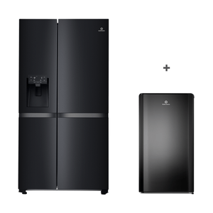 REFRIGERADORA SIDE BY SIDE 669 LITROS NEGRA | RI-790 NE