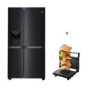 REFRIGERADORA SIDE BY SIDE 669 LITROS NEGRA | RI-790 NE