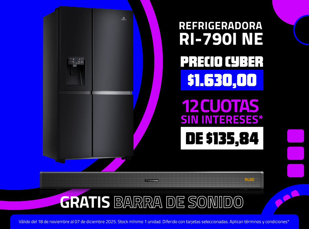 refrigeradora, negra, ri-880
