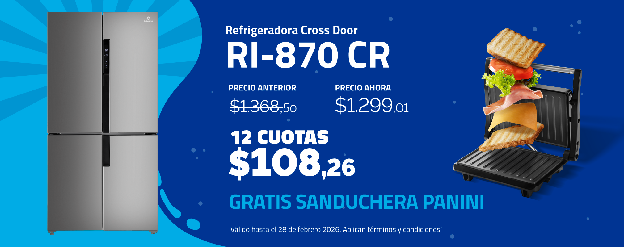 refrigeradora, descuento, carnaval, regalo